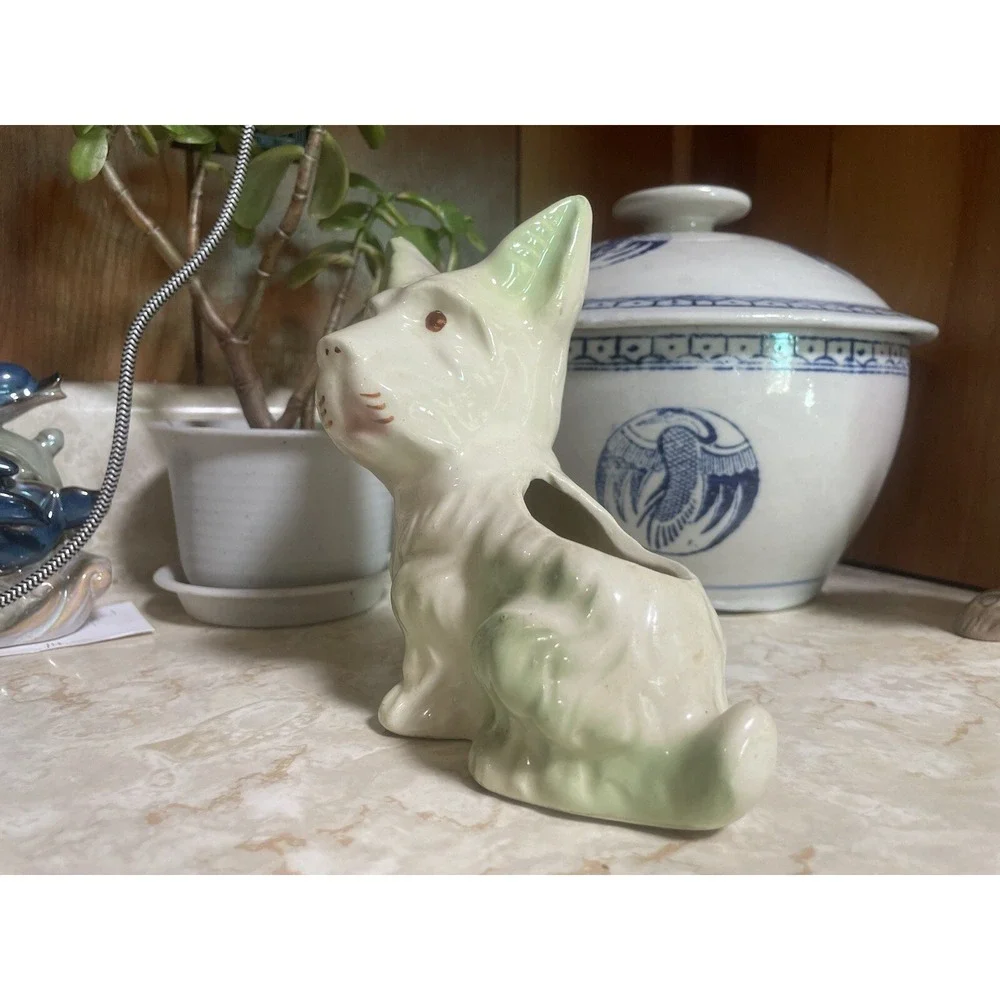 Vintage Ceramic Window Planter - West Highland‎ Terrier
